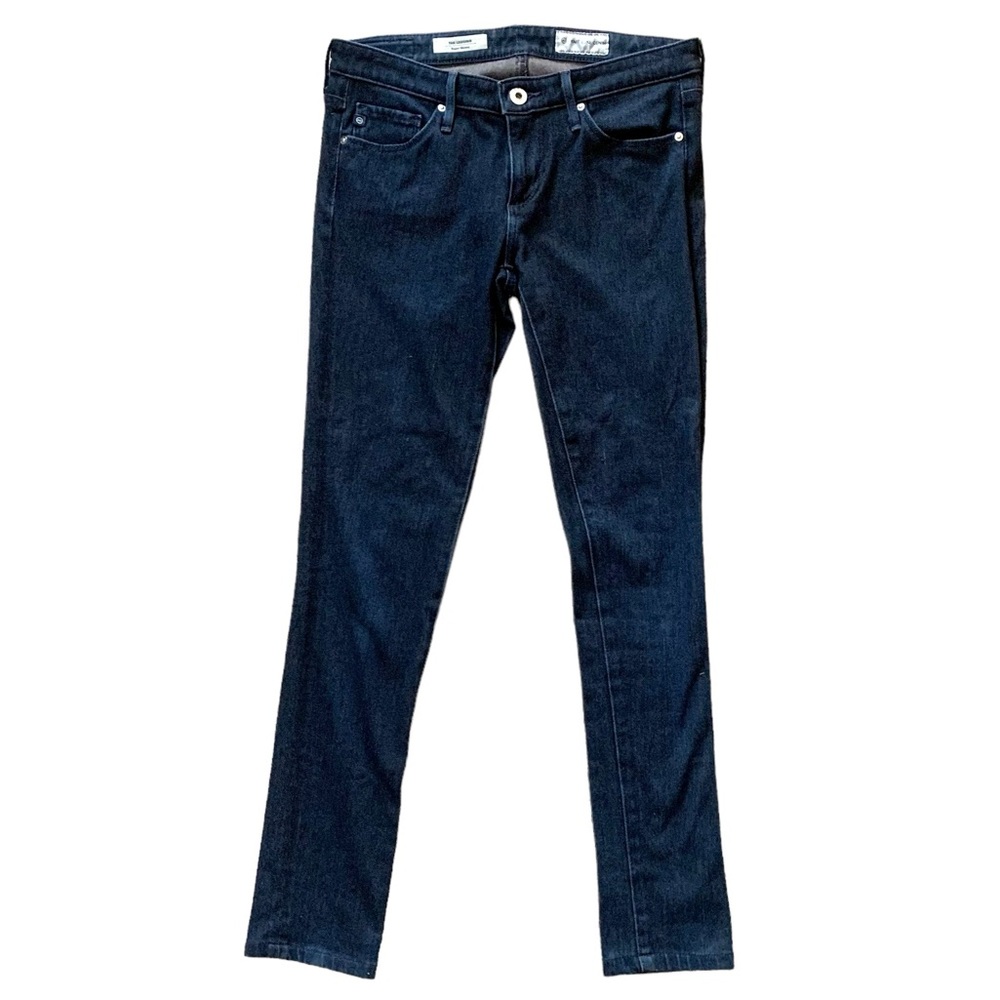 Adriano Goldschmied size 25R dark wash low rise the leggings super skinny luxe